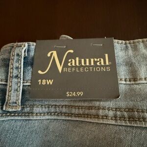 Natural Reflections Light Blue Denim Pants